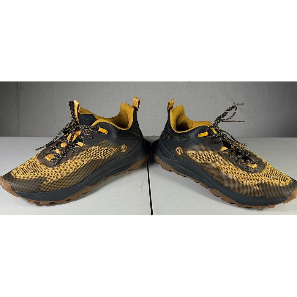 Timberland Motion Access Low Mens Trail Shoes Yellow Black TB0A6DJKENP Size 13 - Picture 4 of 6